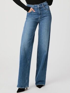 Paige Sasha Wide Leg Jean